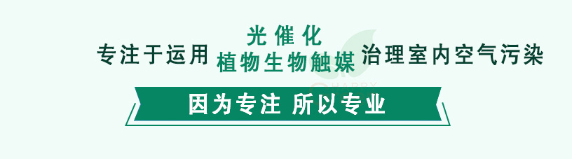 專注于，運用光催化植物生物觸媒，治理室內(nèi)空氣污染，因為專注，所以專業(yè)